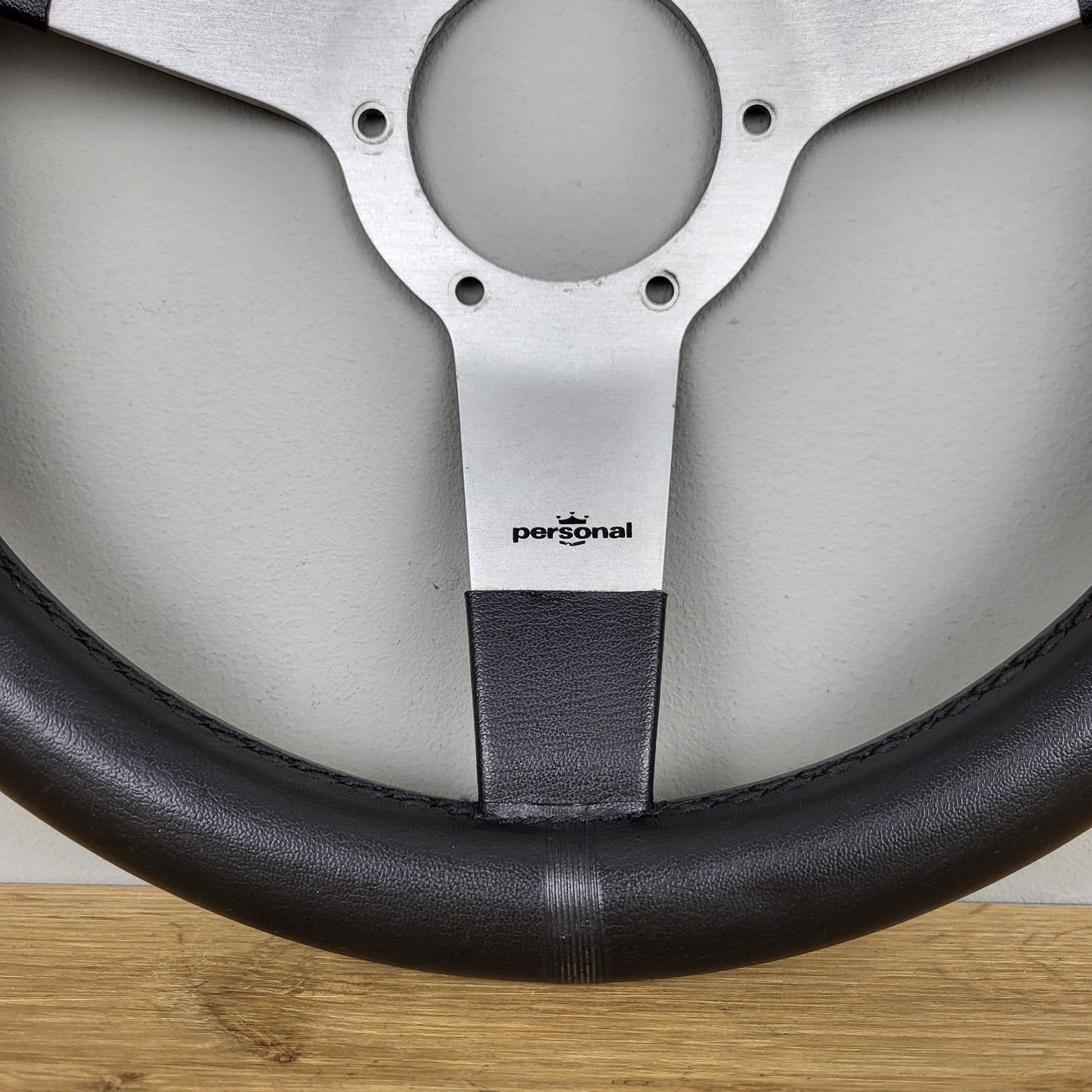 Personal Nardi leather steering wheel (1977)