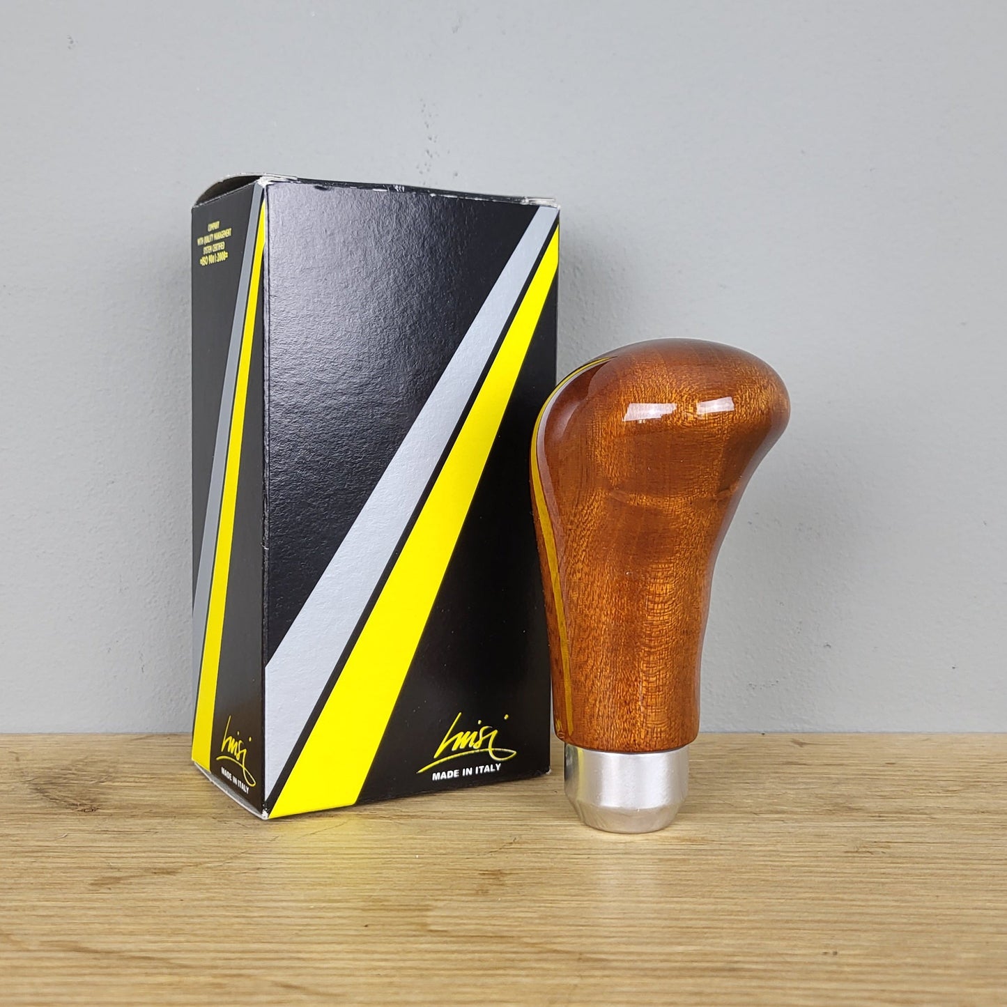 Luisi Anatomico gear knob mahogany wood (NEW)