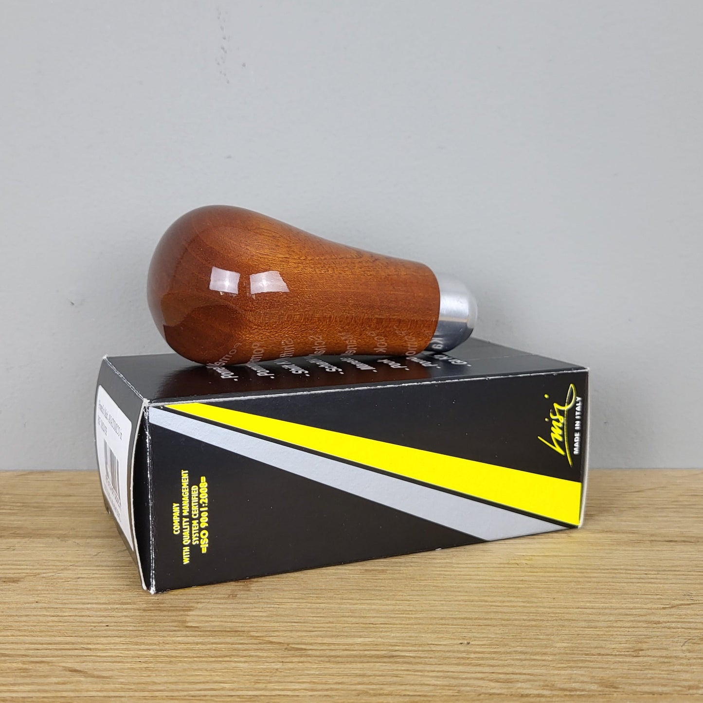 Luisi Anatomico gear knob mahogany wood (NEW)