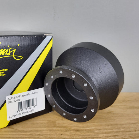 Ferrari 208 / 288 GTO / 308 / 328 / 365 / 512 BB / Mondial  steering wheel hub adapter kit Luisi S2402 (NEW)