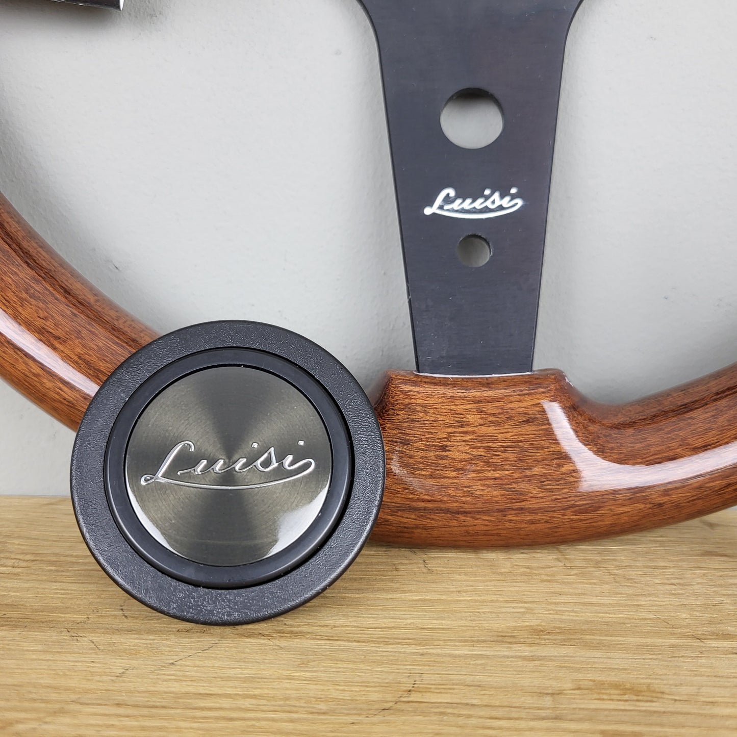 Luisi Montreal 340 mahogany steering wheel (NEW)