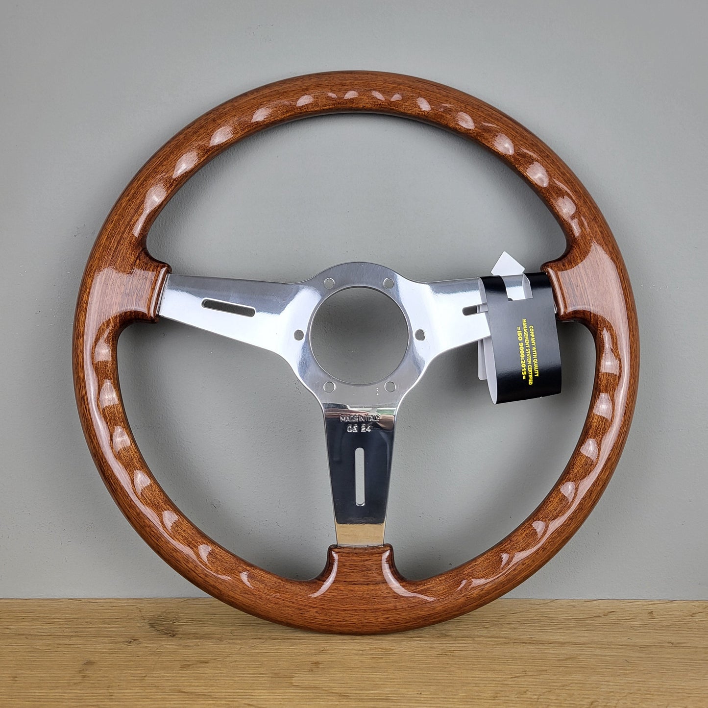Luisi Classico II 370 mahogany steering wheel (NEW)