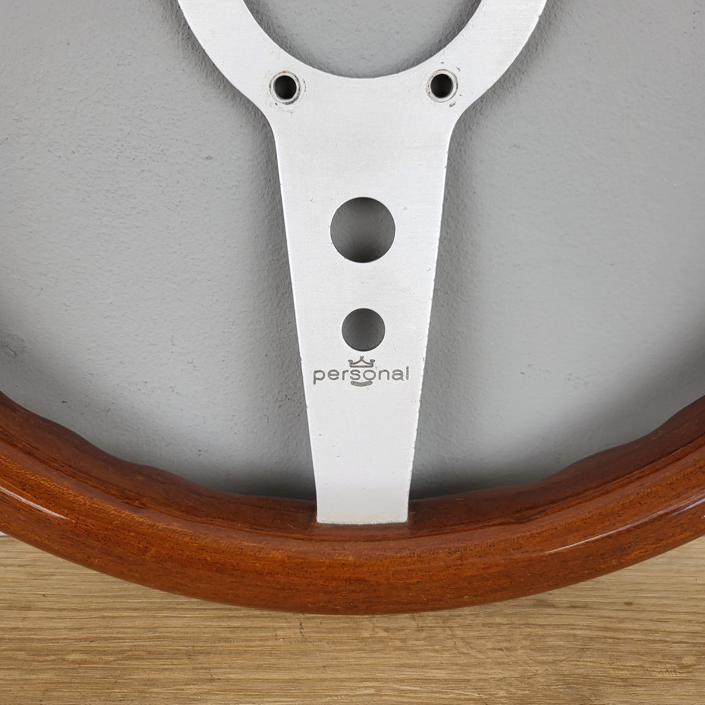Personal wooden steering wheel (1979)