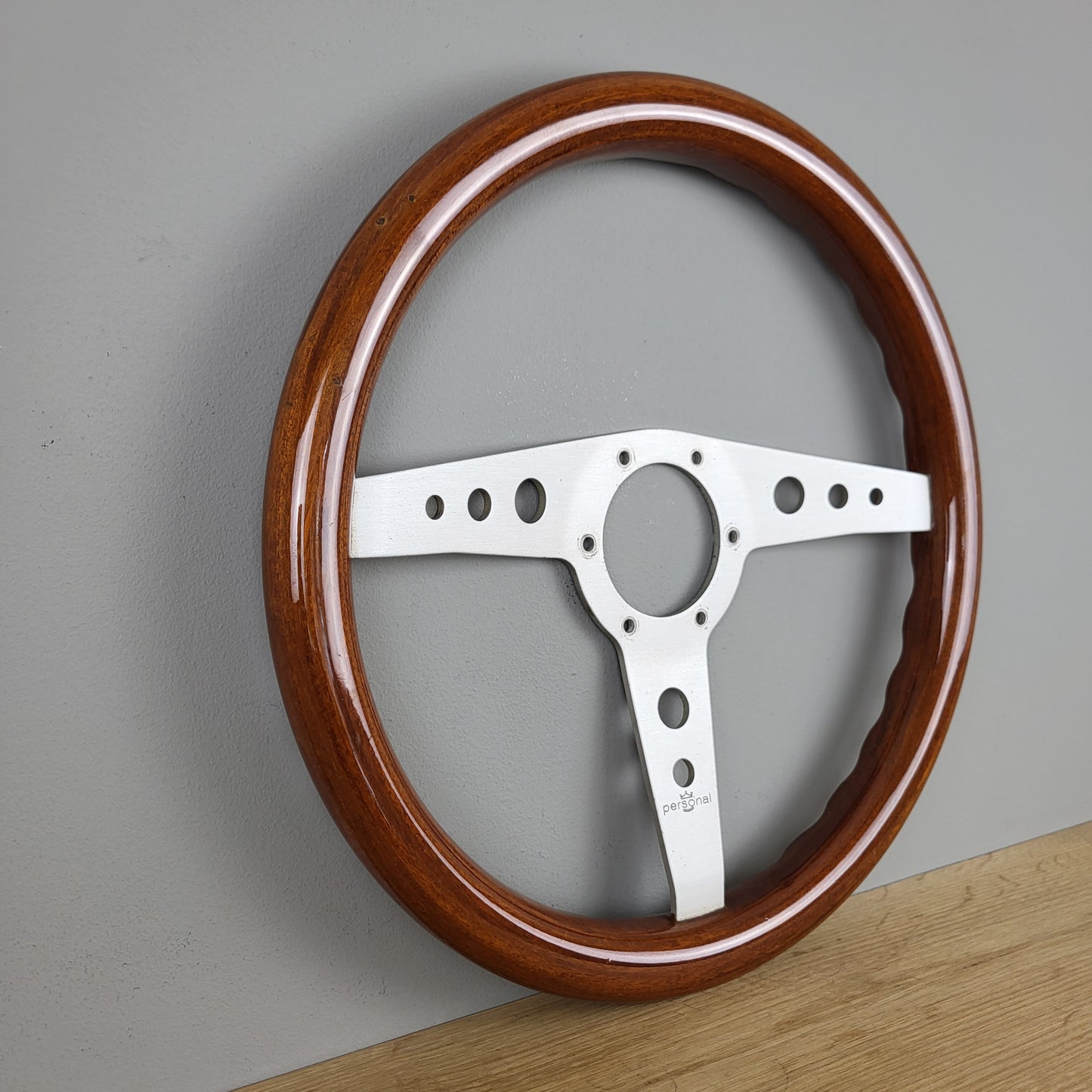 Personal wooden steering wheel (1979)