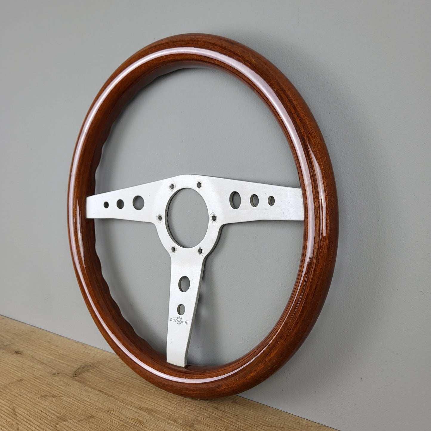 Personal wooden steering wheel (1979)