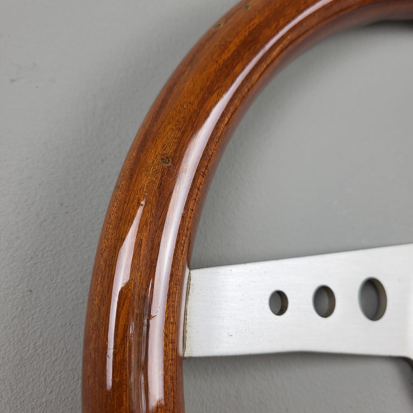 Personal wooden steering wheel (1979)