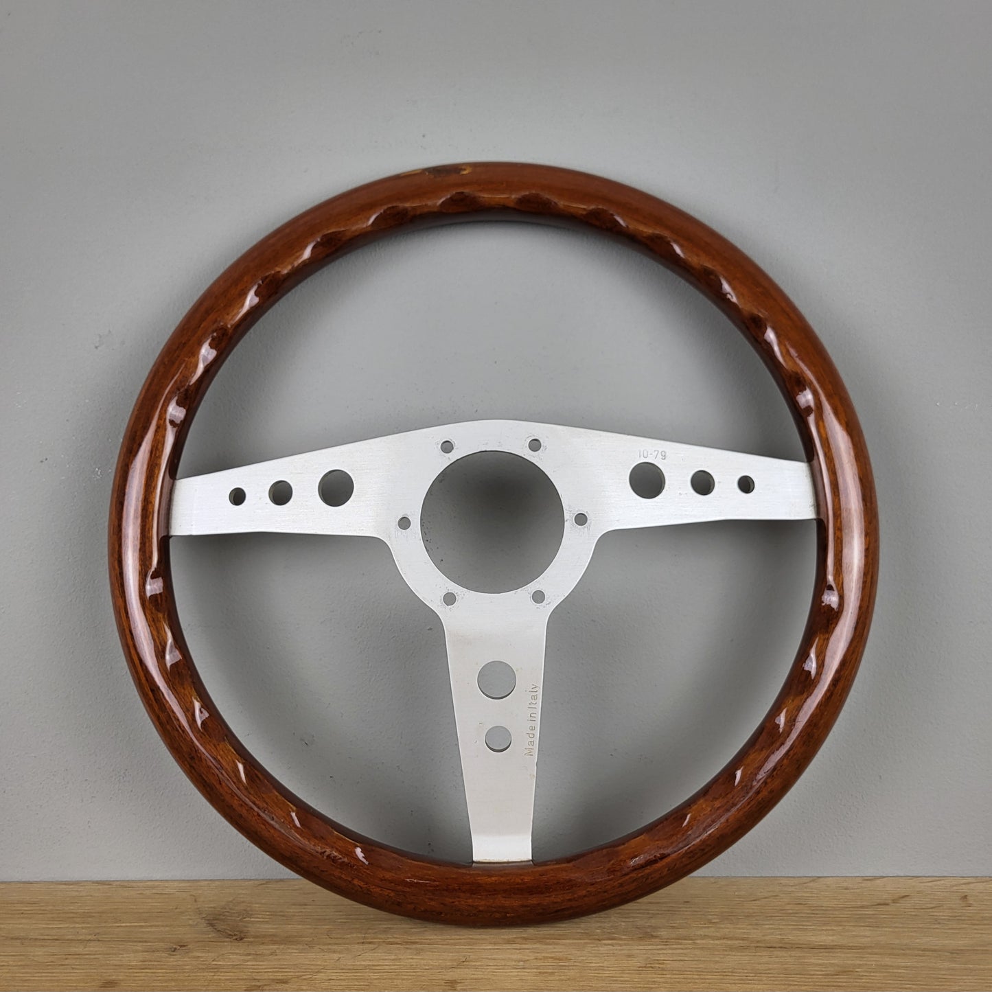 Personal wooden steering wheel (1979)