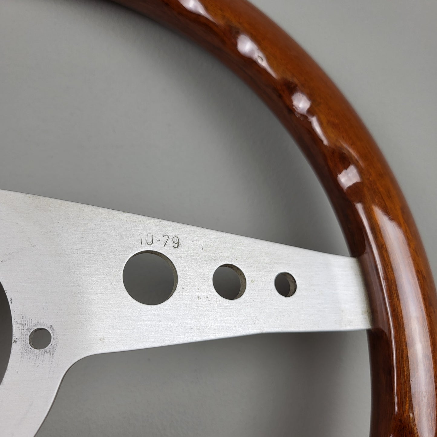 Personal wooden steering wheel (1979)