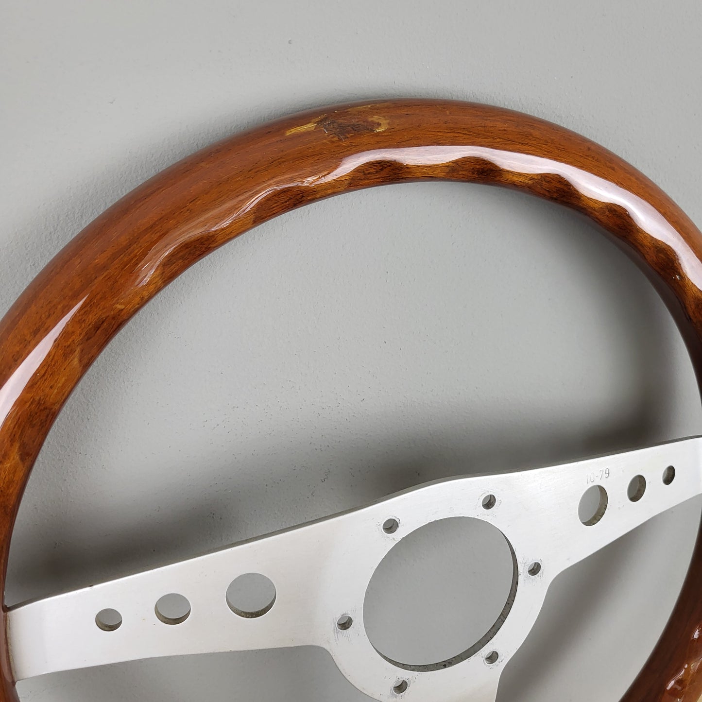 Personal wooden steering wheel (1979)