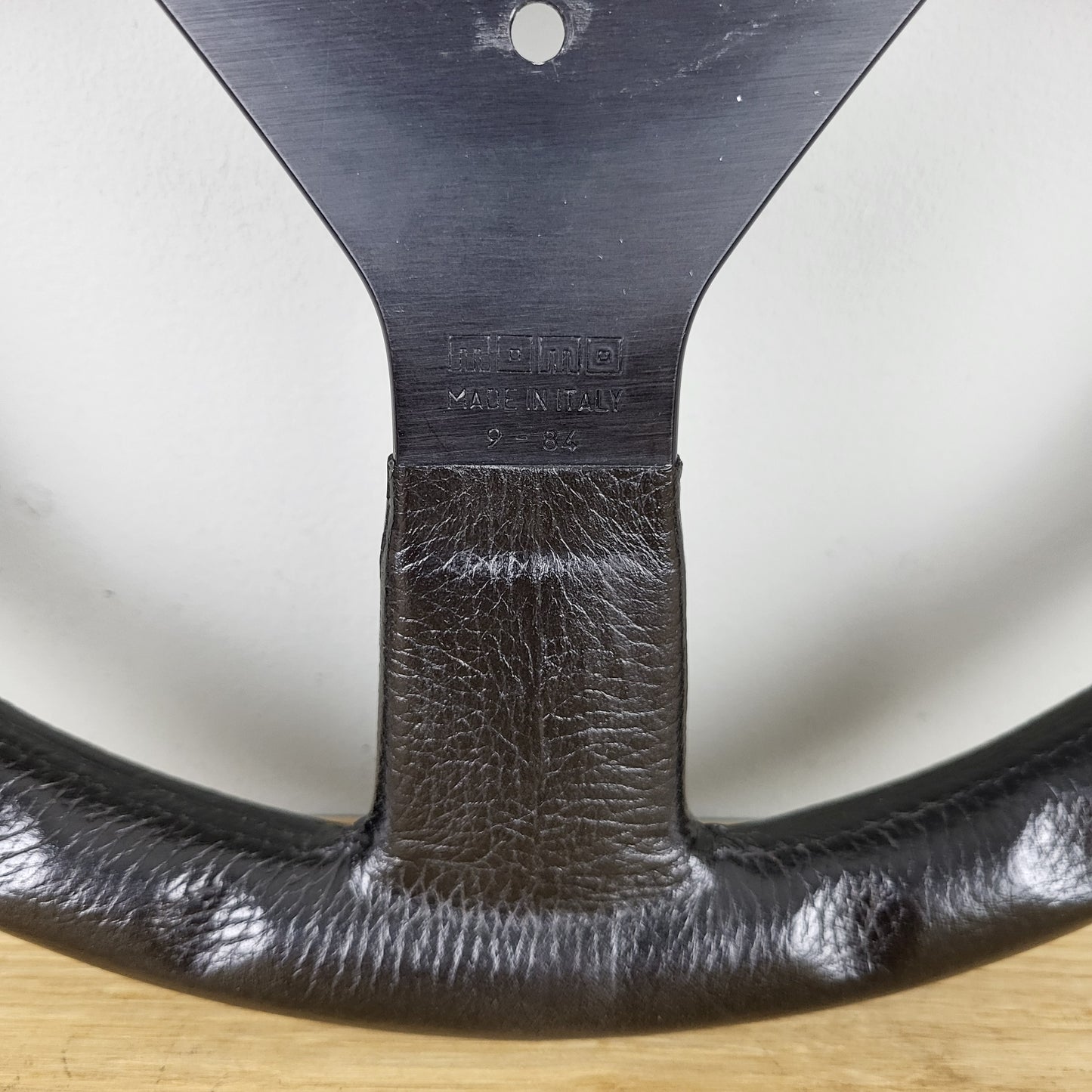 Momo Classic leatherette steering wheel (1984)