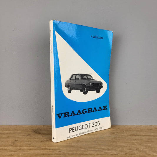 Vraagbaak Peugeot 305 - P. Olyslager (1978-1979)