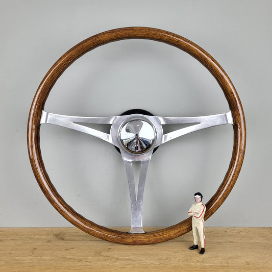 Ford Mustang Mk1 / Mk2 wooden steering wheel (1968)