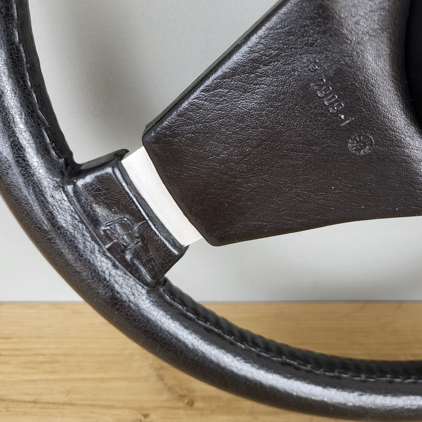 Fiat 124 / Lancia / Autobianchi 112 / Abarth two-spoke steering wheel (1976)