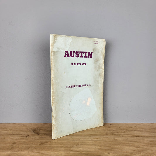 Austin 1100 owners instruction manual (1964)