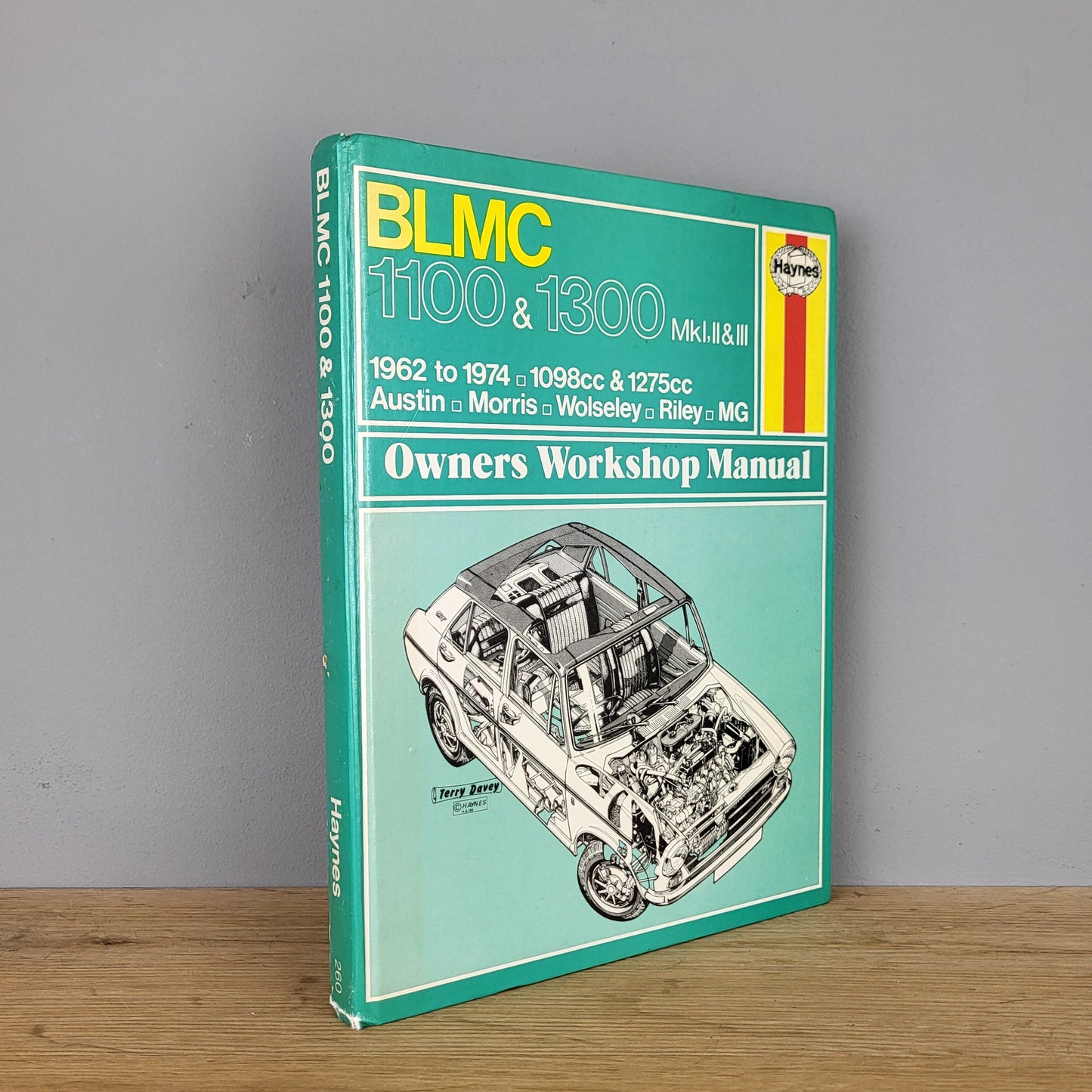 BLMC 1100 & 1300 Mk1 / MK2 / MK3 Owners Workshop Manual Haynes (1962-1974)