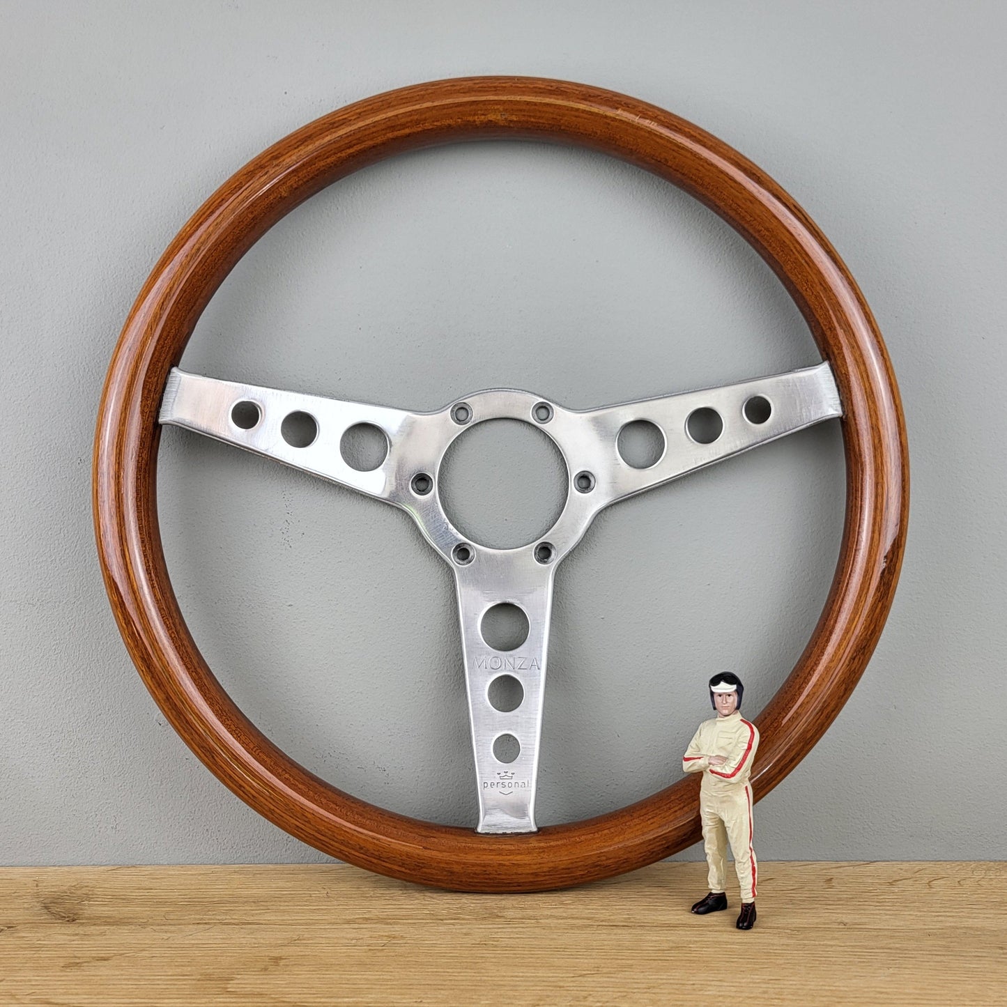Personal Monza 350 wooden steering wheel (1978)