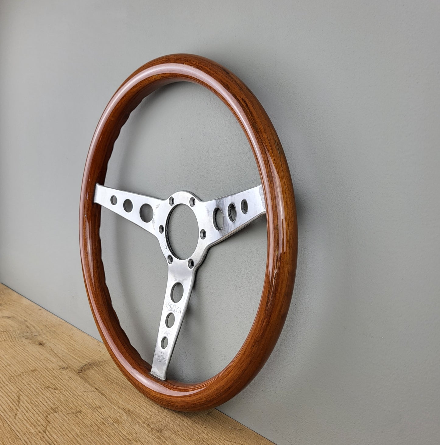 Personal Monza 350 wooden steering wheel (1978)