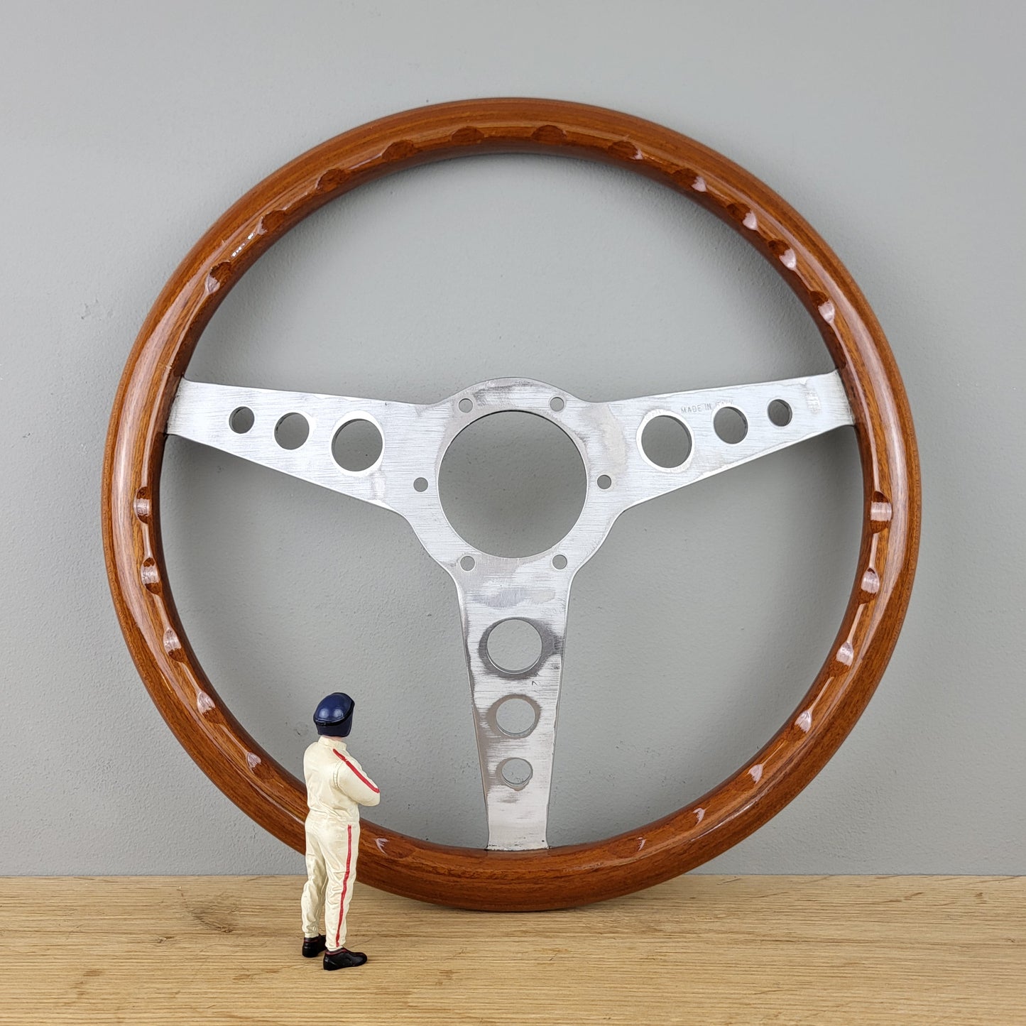 Personal Monza 350 wooden steering wheel (1978)