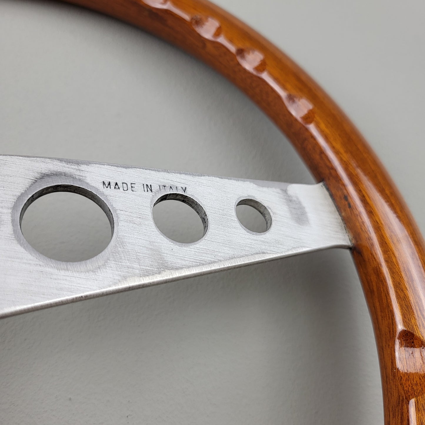 Personal Monza 350 wooden steering wheel (1978)