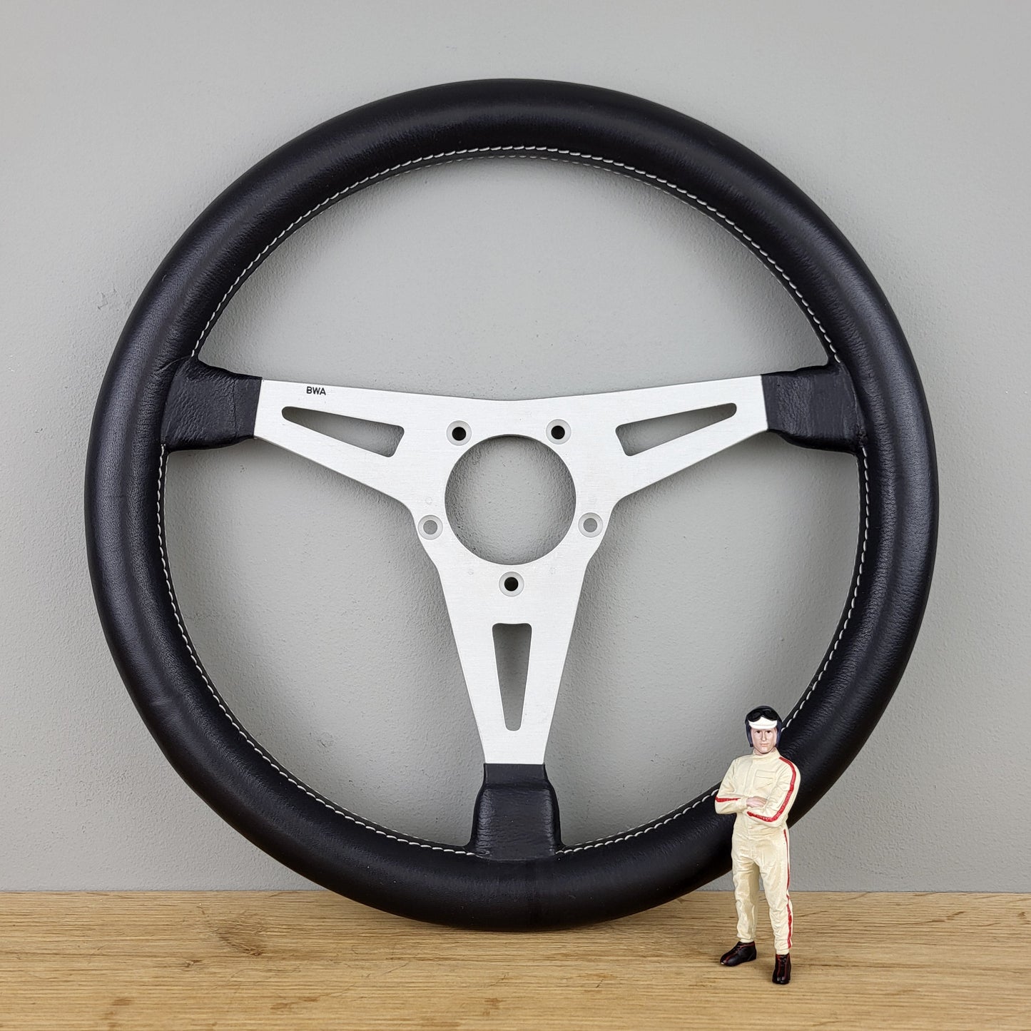 B.W.A. Maloja 340 leather steering wheel