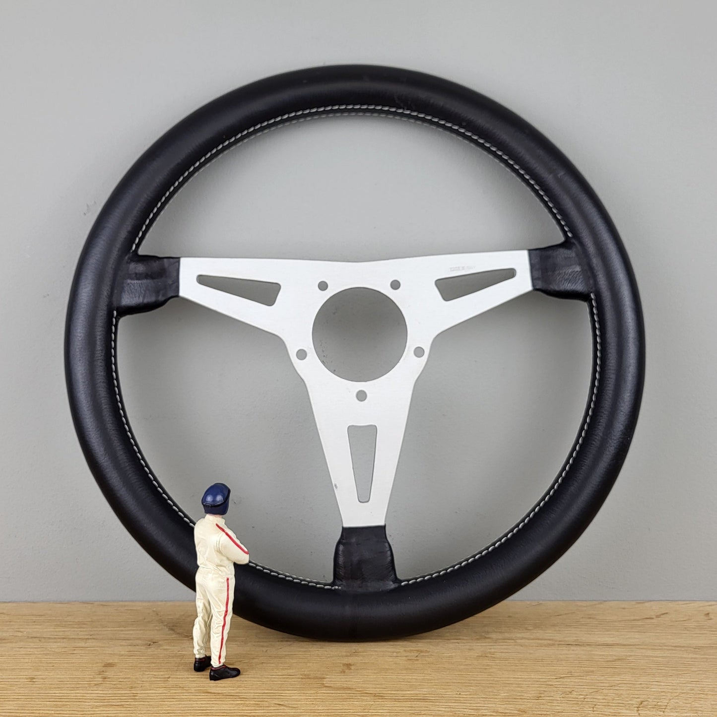 B.W.A. Maloja 340 leather steering wheel