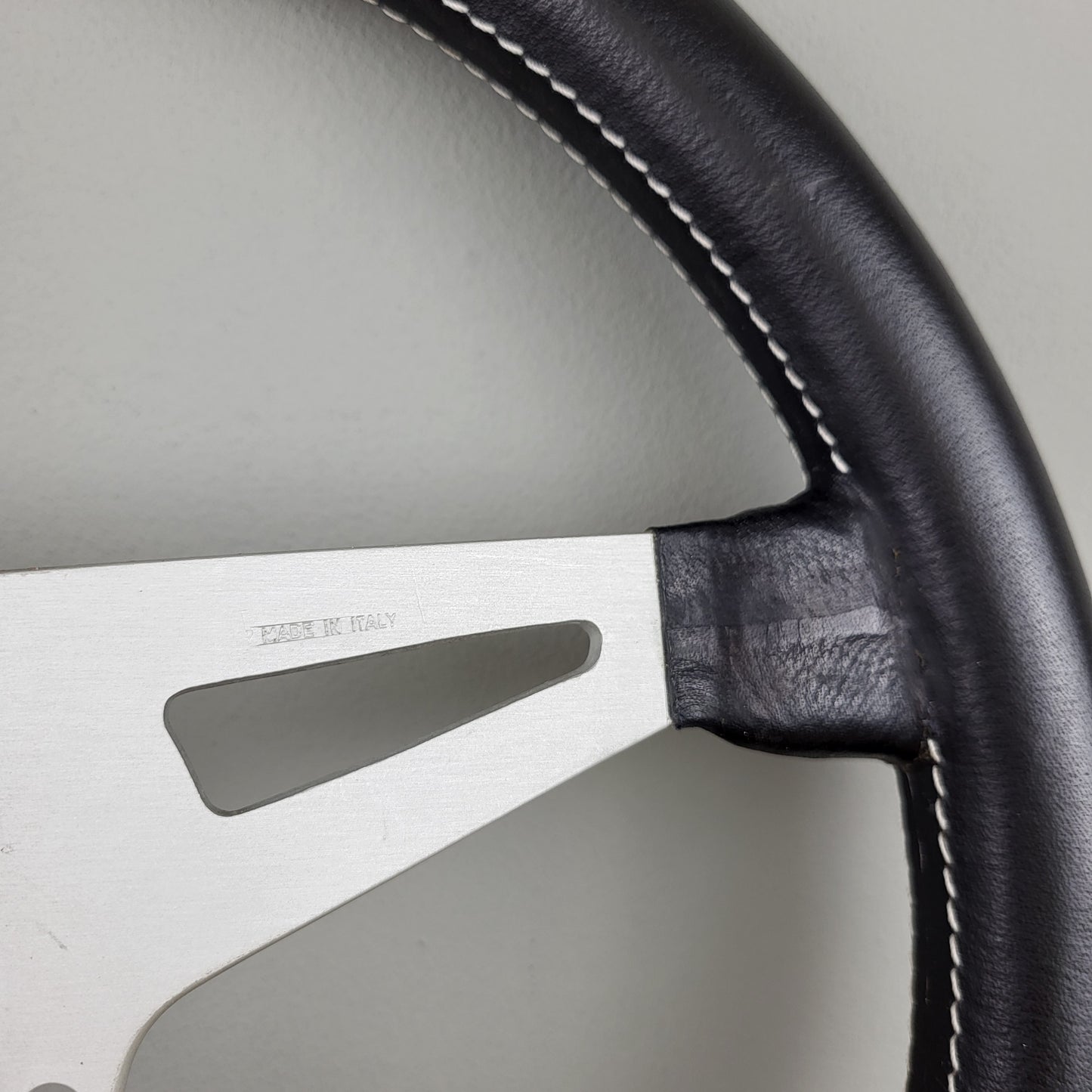 B.W.A. Maloja 340 leather steering wheel