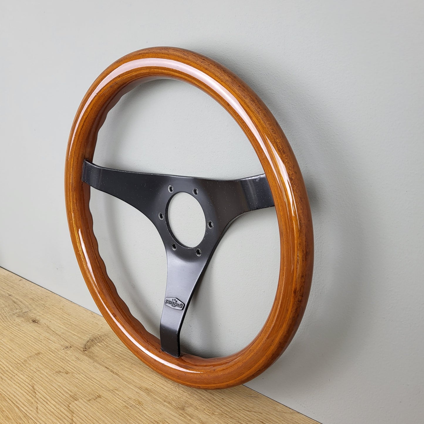 Personal Manta 3 classic three spoke wooden steering wheel (1979)