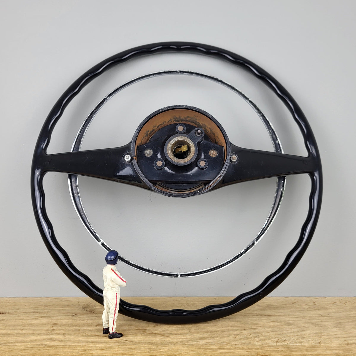 Lancia Flavia berlina steering wheel (1966)
