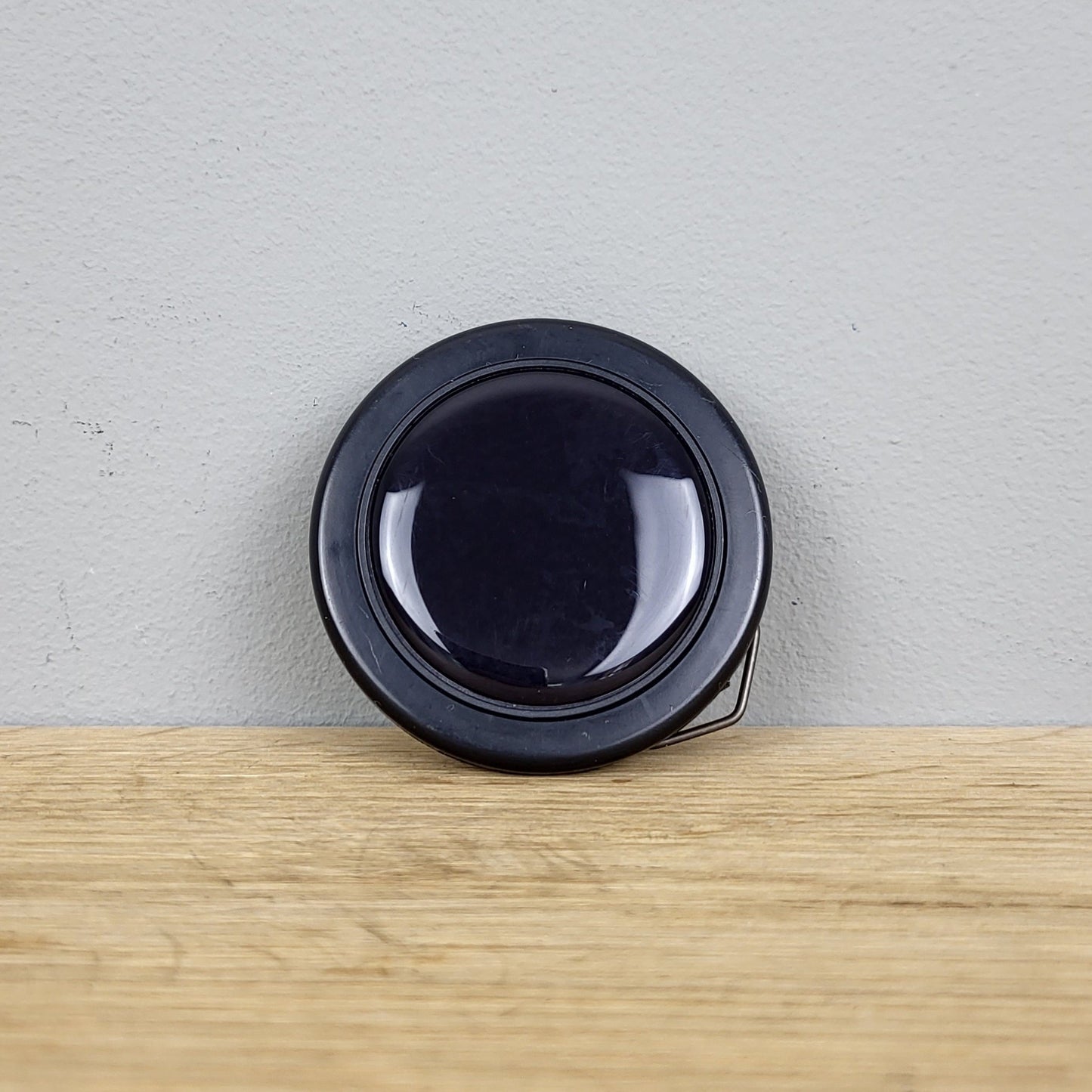 Universal horn push button - black