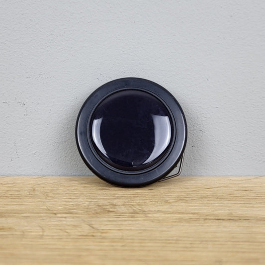Universal horn push button - black
