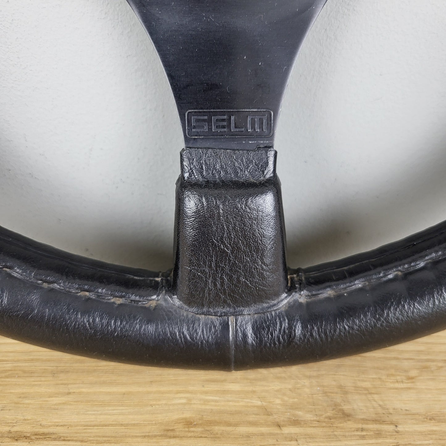 Selm 325 classic leather steering wheel (1992)