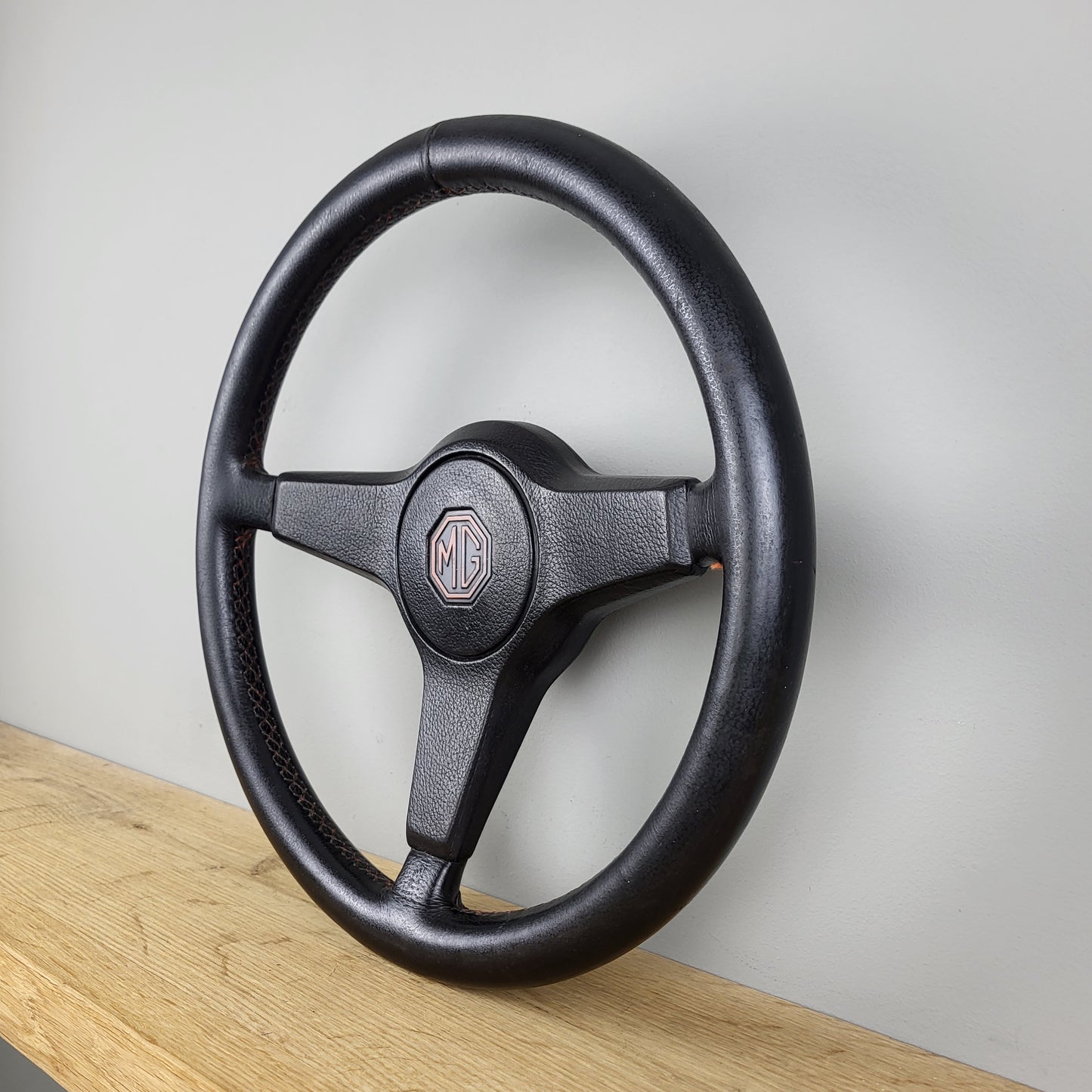 MG Metro Mk1 leather steering wheel (1983)