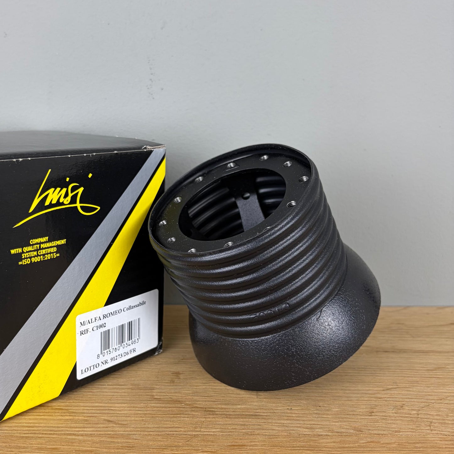 Alfa Romeo 2000 (1958-1962) steering wheel hub adapter kit Luisi C1002 (NEW)