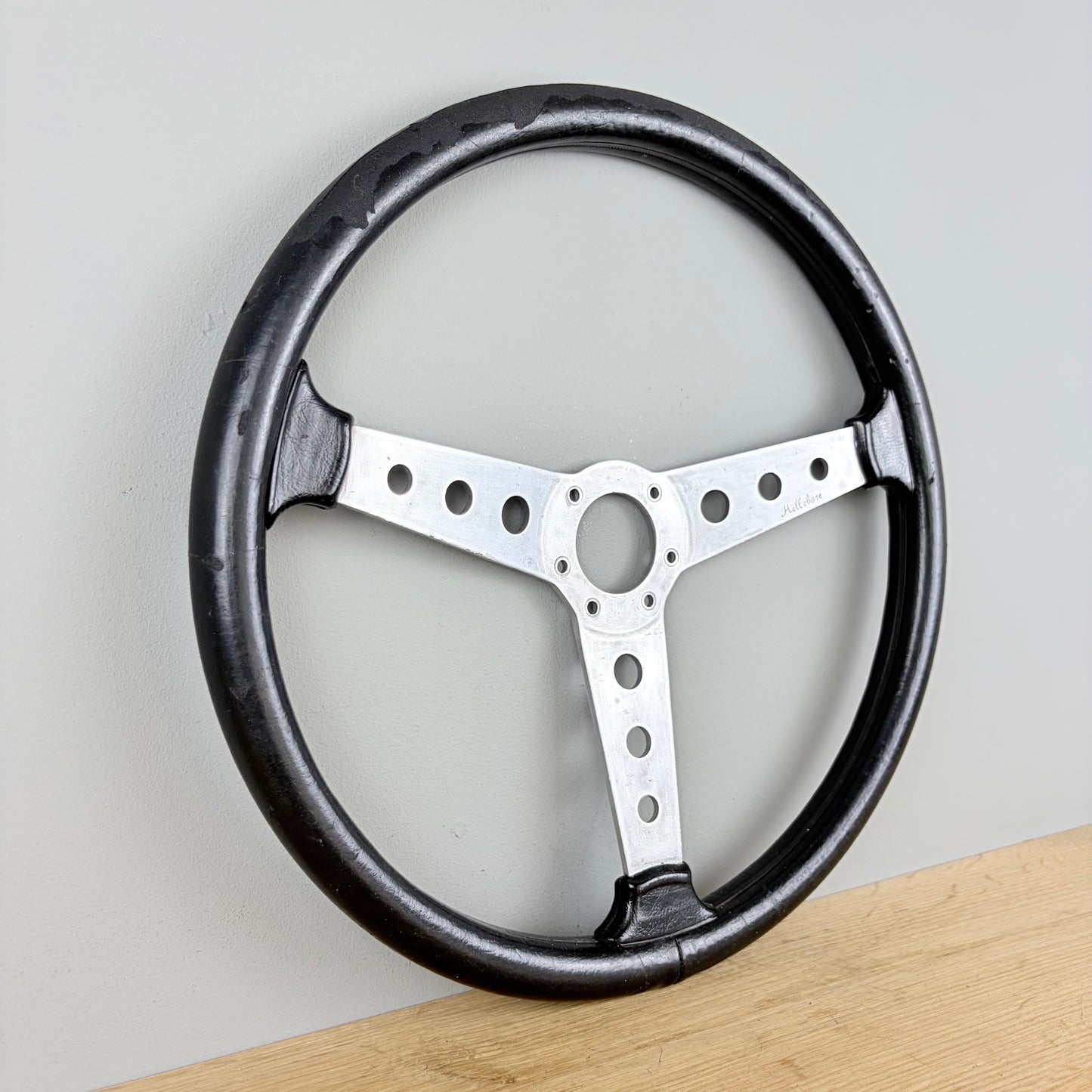 Hellebore 370 leather steering wheel (1966)