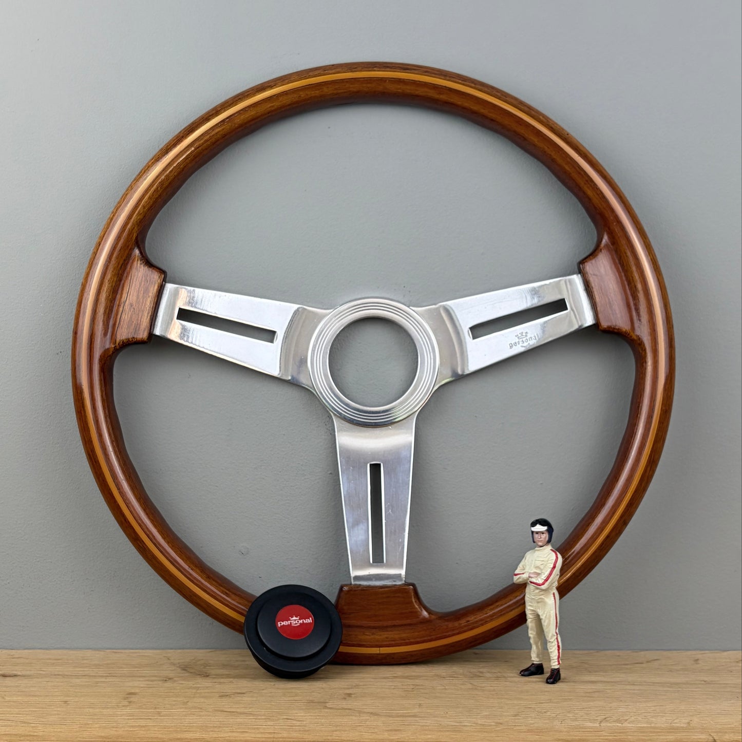 Personal Collaudo 390 Executive wooden steering wheel (1978)