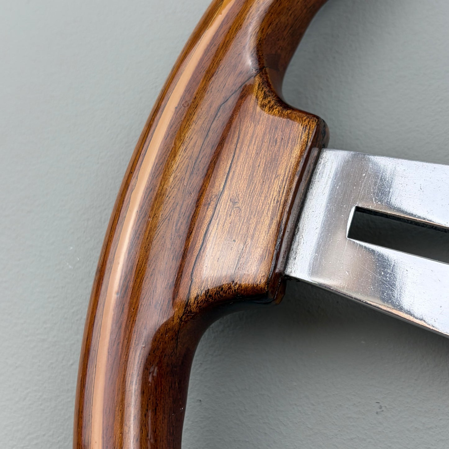 Personal Collaudo 390 Executive wooden steering wheel (1978)