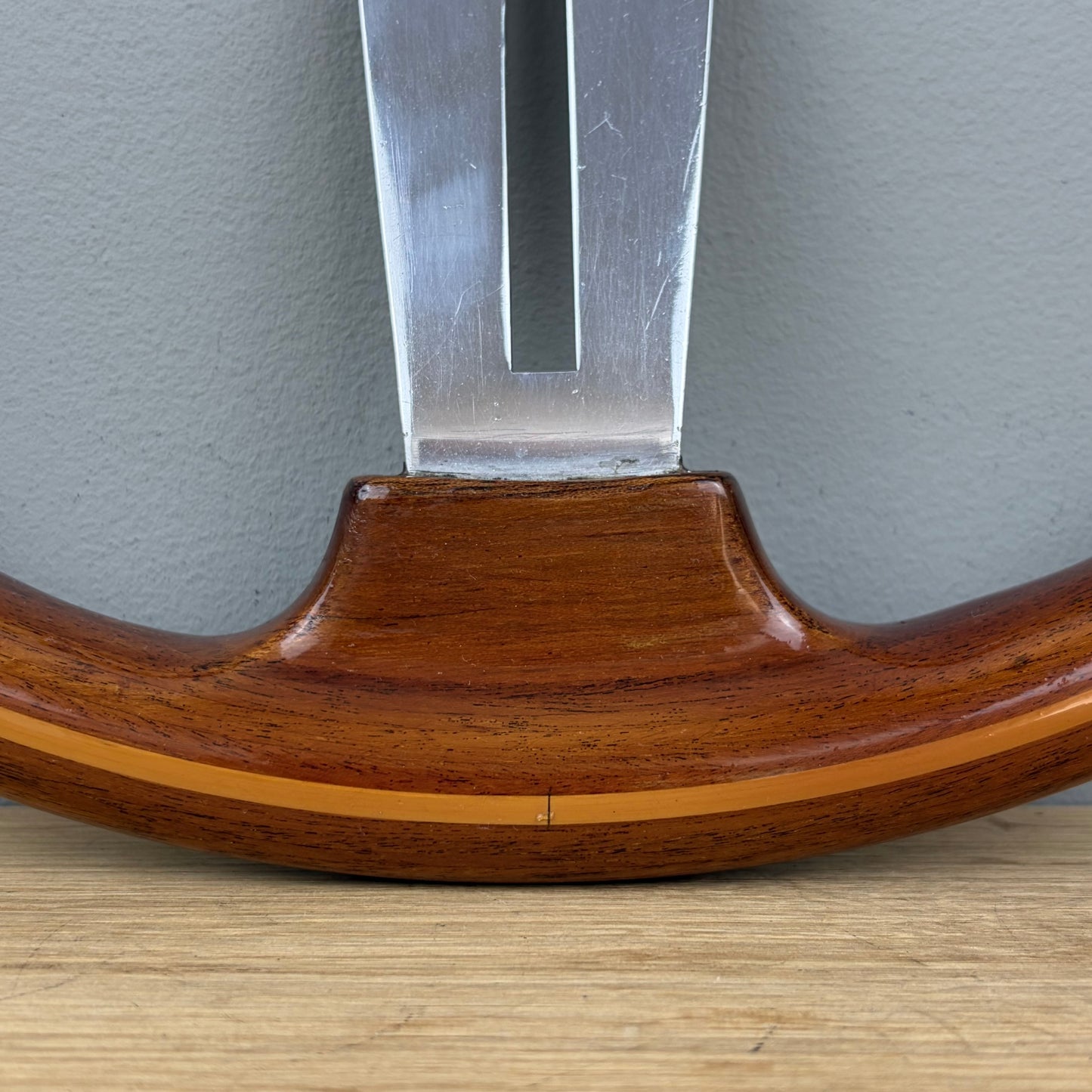 Personal Collaudo 390 Executive wooden steering wheel (1978)