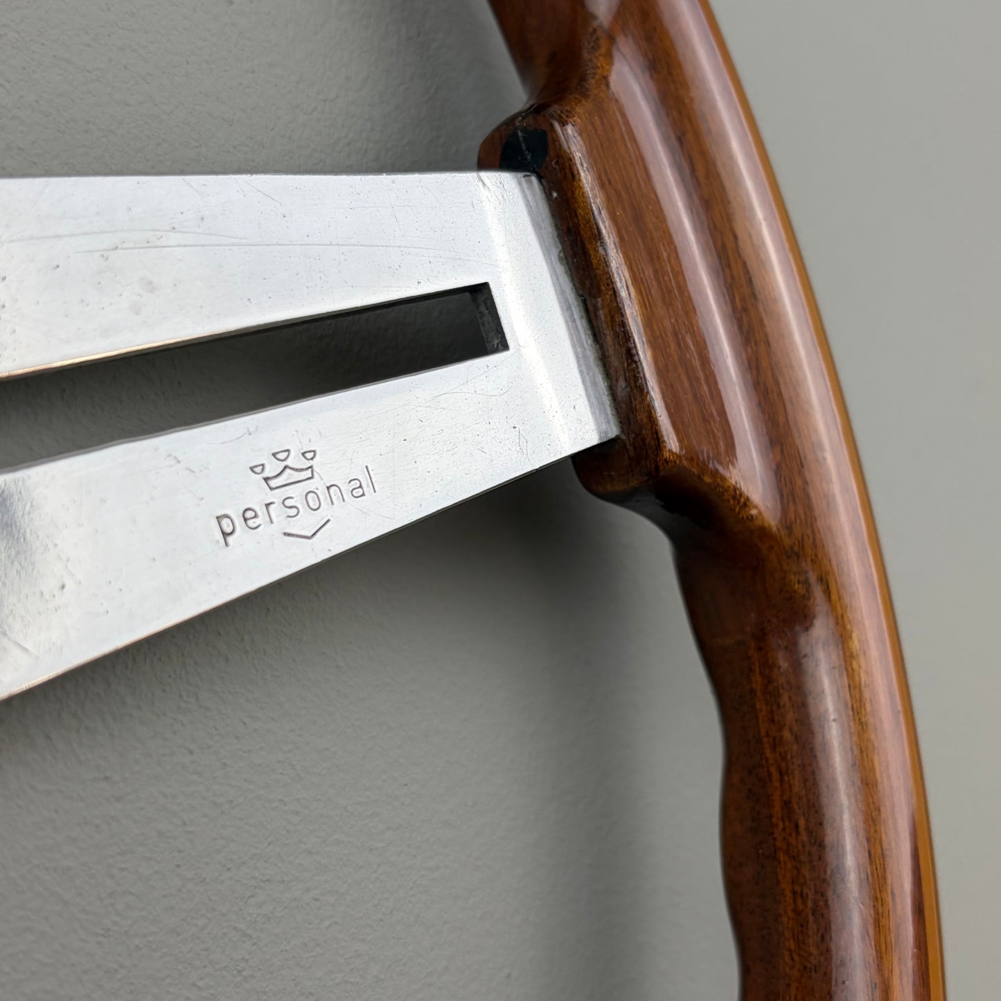 Personal Collaudo 390 Executive wooden steering wheel (1978)
