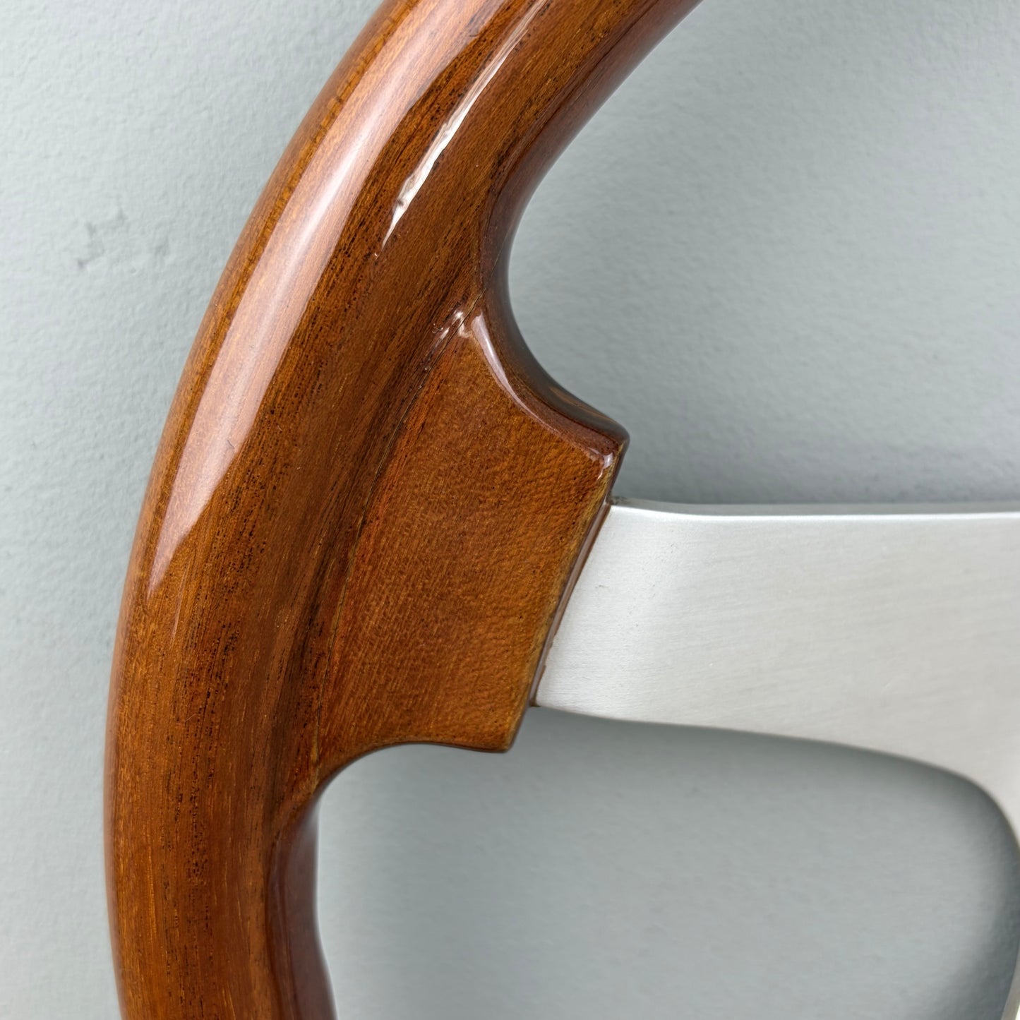 Personal Manta 4 classic three spoke wooden steering wheel (1979)