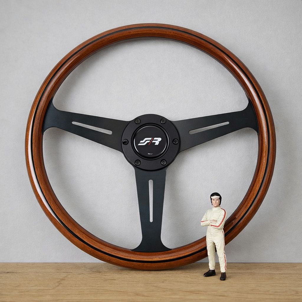Simoni Racing FUTA35 classic wooden steering wheel (NEW)